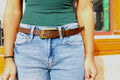 RECTANGULAR BUCKLE BELT