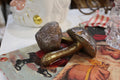 BRASS MUSHROOM FIGURE