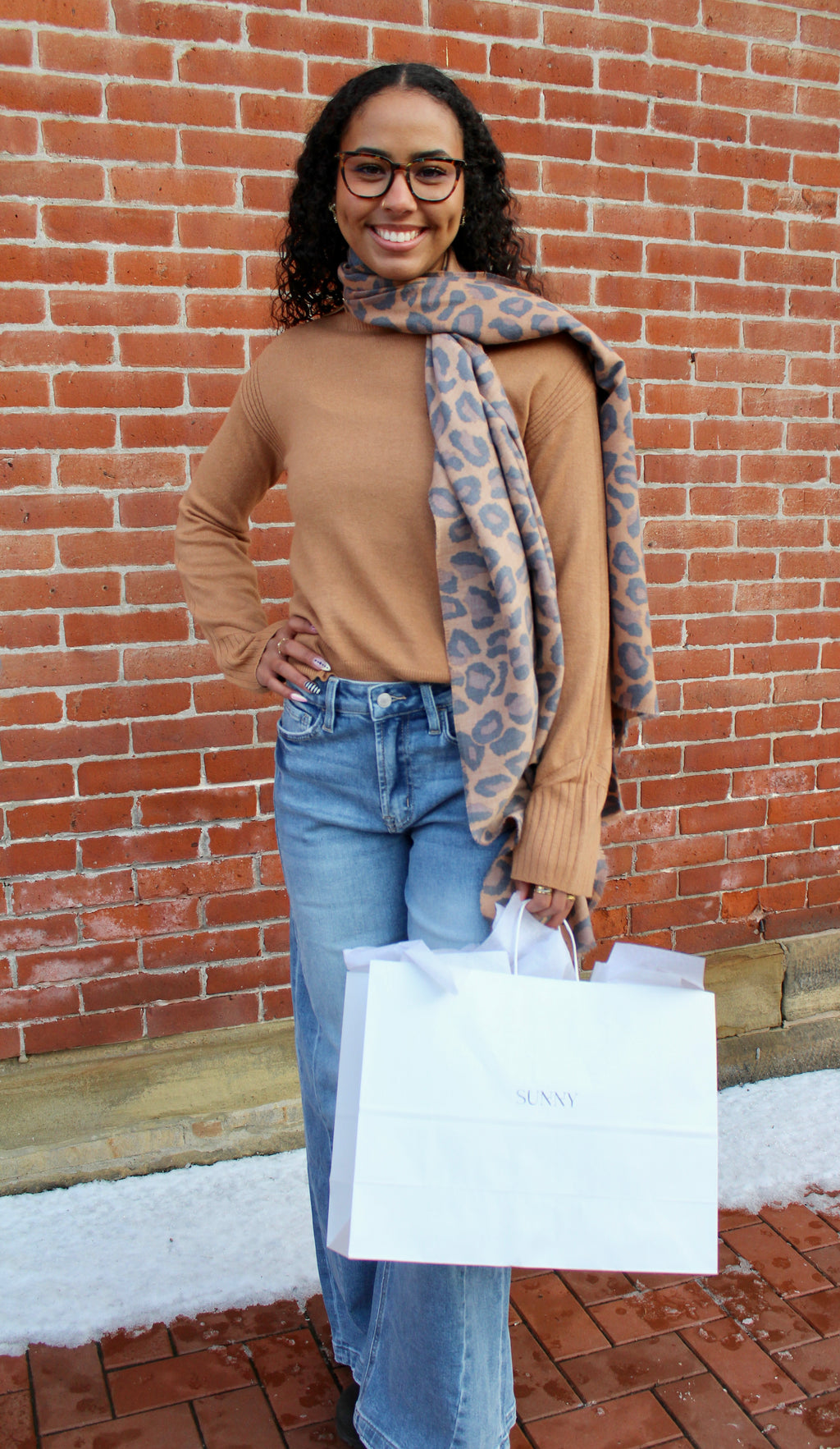 LEOPARD SCARF￼