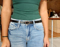 SKINNY BLACK BELT