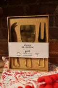 GOLD CHEESE KNIFE SET