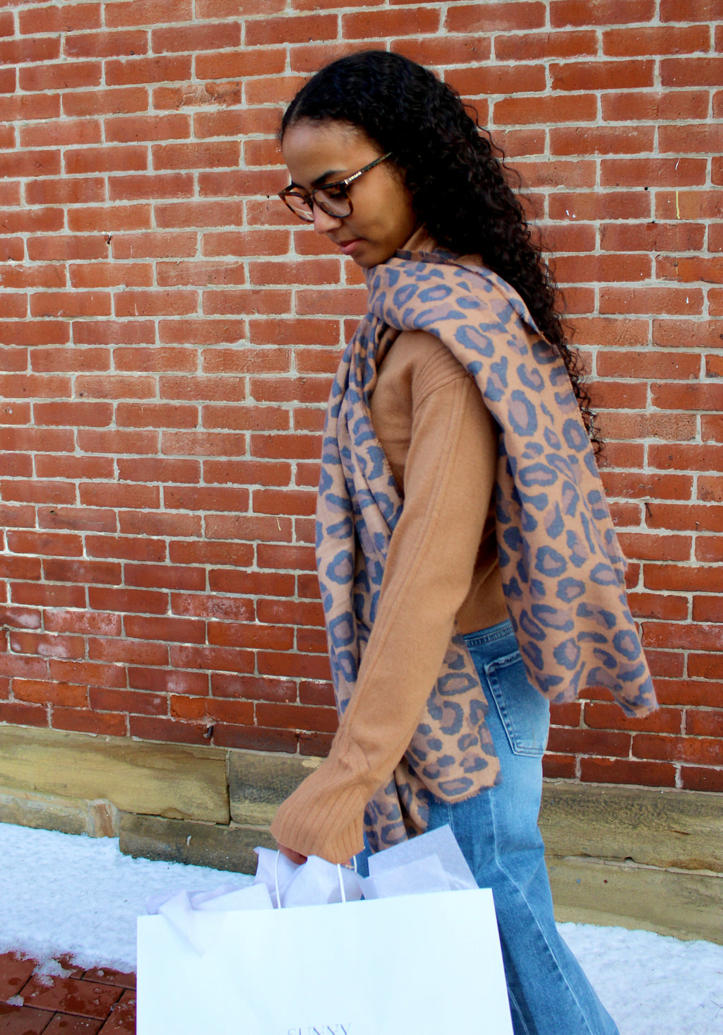 LEOPARD SCARF￼